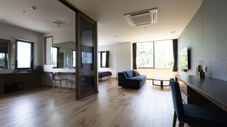 <源泉かけ流し温泉内湯> スーペリアツインルーム (禁煙)