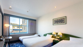 ツイン+エキストラベッド(25平米) 門司港レトロビュー 禁煙