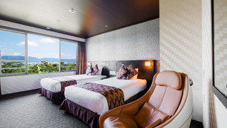 天然温泉展望風呂付きプレミアム和洋室 禁煙