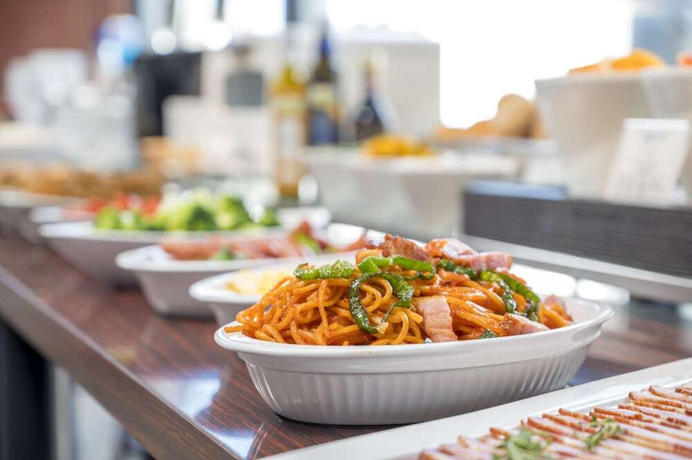 朝食ビュッフェ