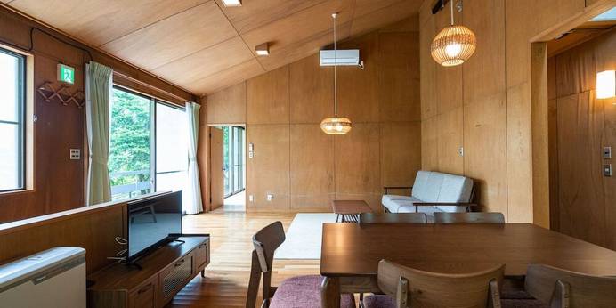 ペットと泊まれる温泉付貸別荘 エンゼルフォレスト伊豆高原(赤沢望洋台)(静岡県 コテージ・ロッジ・一棟貸) / 1