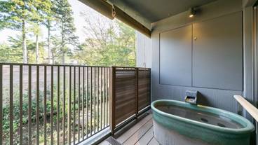 カジュアルツイン露天風呂付き 客室露天風呂(2) / 9