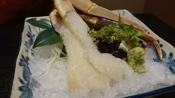 「いと賀」 料理 25481805 松葉蟹の刺身