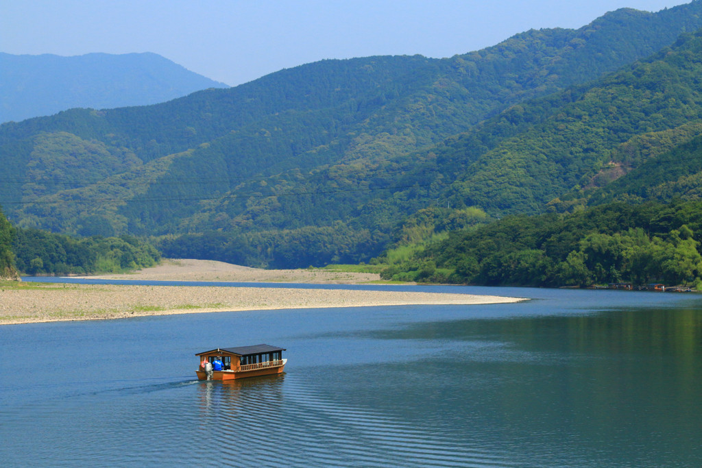 心が洗われるような四万十川の風景　悩みも水に流せそう…3395636