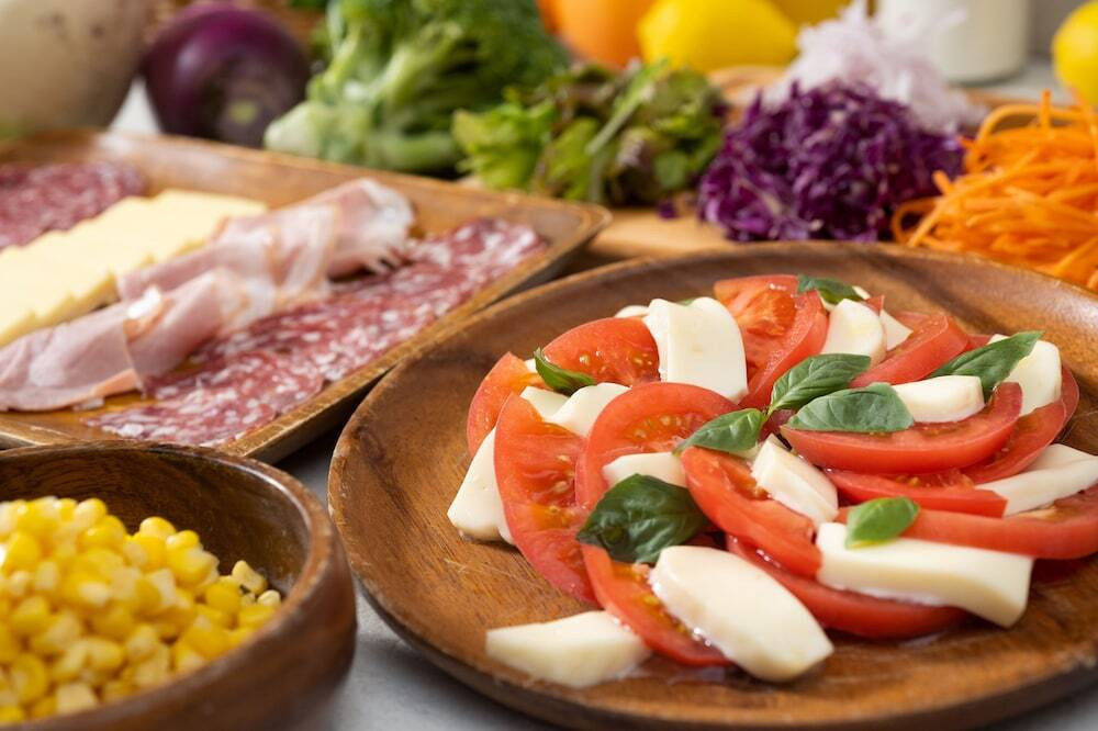 朝食ビュッフェ