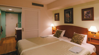 スタンダード ツインルーム 禁煙 (200cm x 105cm x 2) 夕食18時スタート