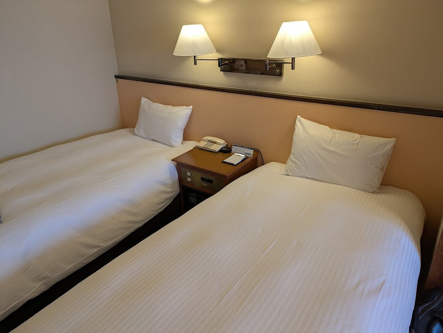 こちらの部屋に宿泊