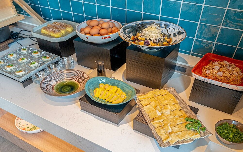 朝食ビュッフェ