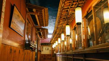 文化財「斉月楼」廊下③ / 4