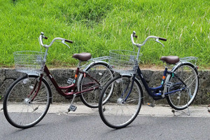 レンタサイクルは2時間無料