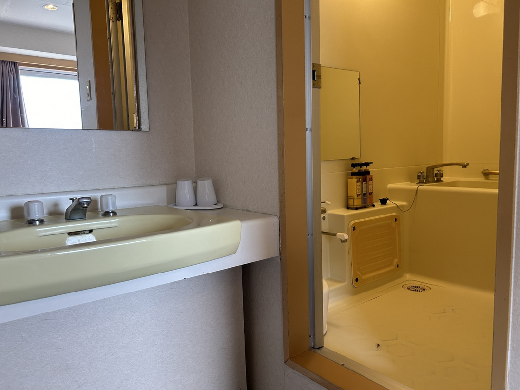 独立したバスルーム