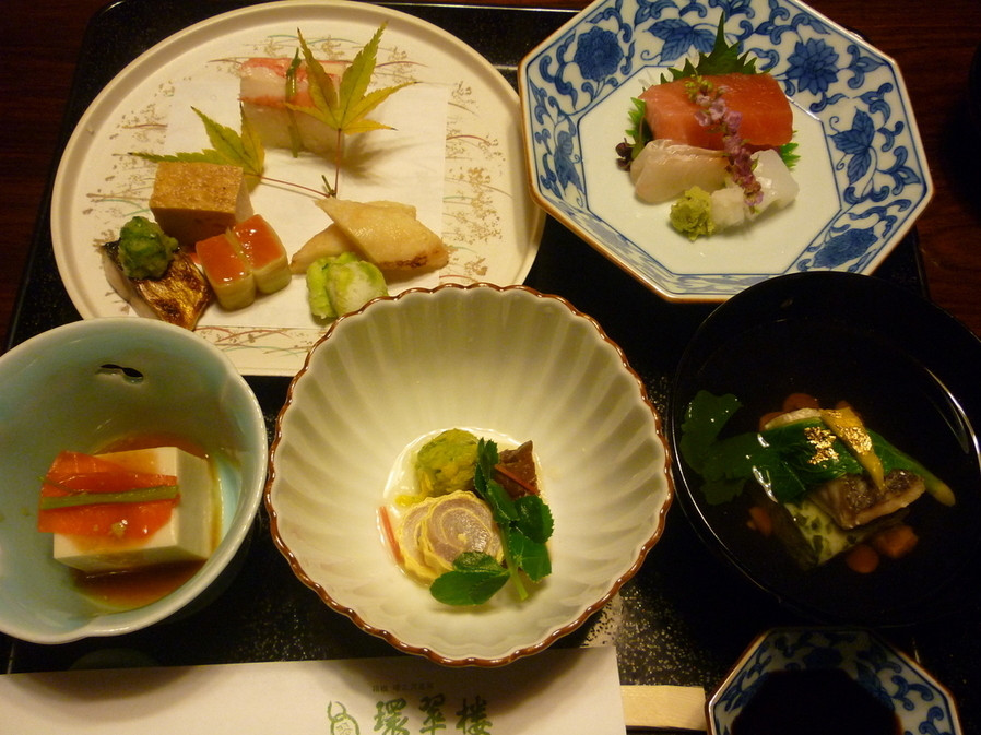 「環翠楼」 料理 23698745 夕食はじめ