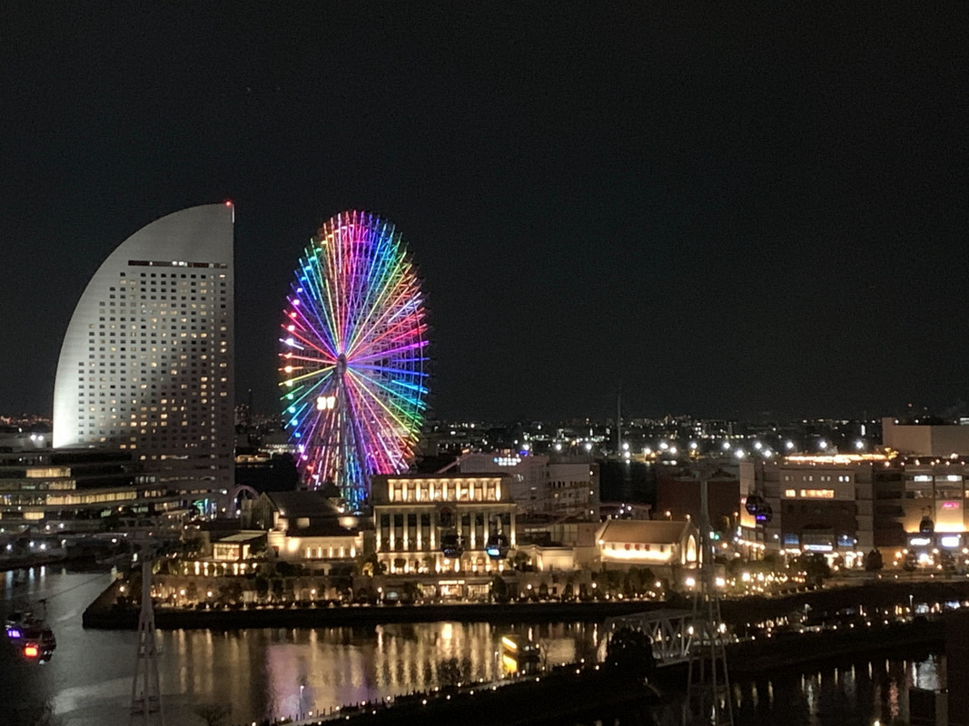 部屋からの夜景