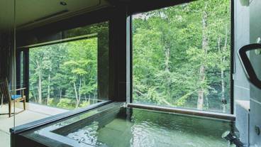 客室の展望風呂一例① / 8