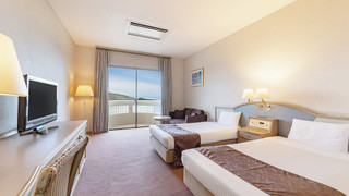 【オーシャンビュー】スタンダードツイン(禁煙)