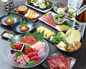 「馬かばい！」料理 986703 ボリューム満点◎馬肉づくしコース♪飲み放題付5000円～！
