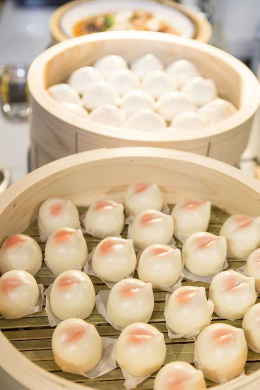 朝食ビュッフェ