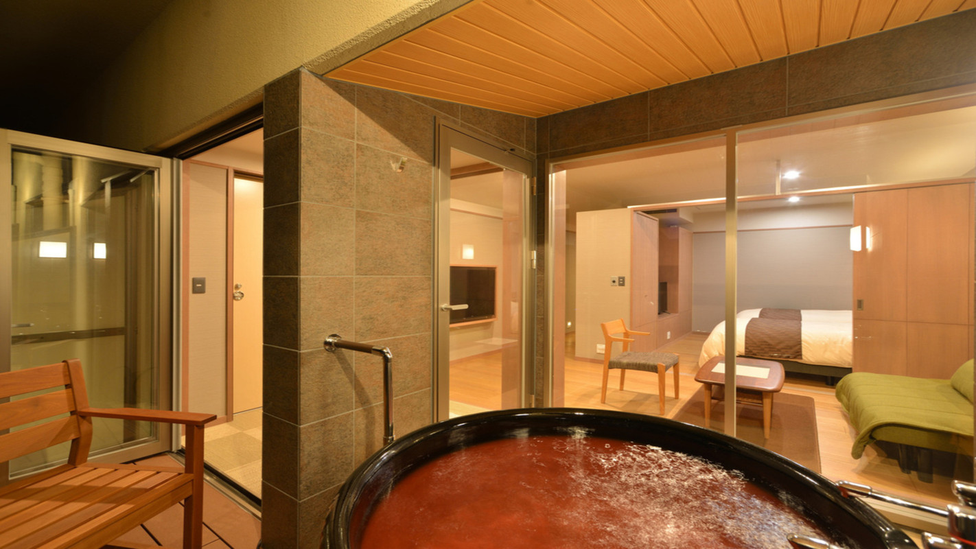 露天風呂付き洋室④