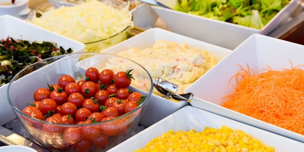 朝食ビュッフェ