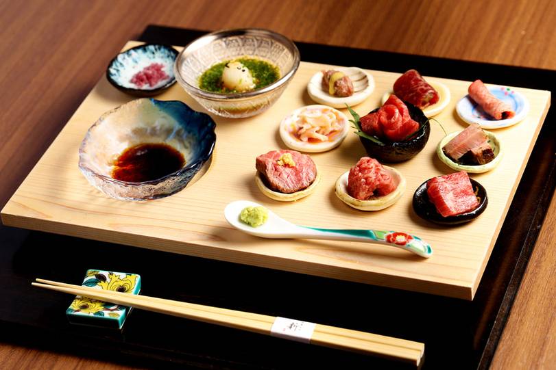 ディナーは外食で
「祇園肉亭 新」 / 1