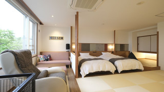 ワンちゃんルーム 和洋特別室 61m² (川側/禁煙)