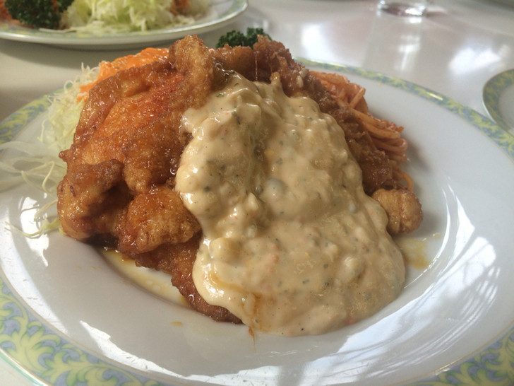 「おぐら 本店」料理 56147 チキン南蛮 ライス付 1,010円