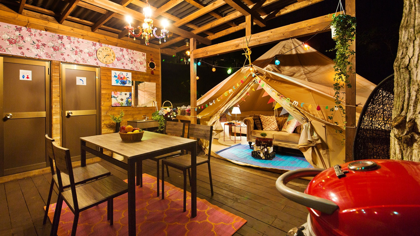 グランピング初心者に嬉しいプレミアムテント4248453