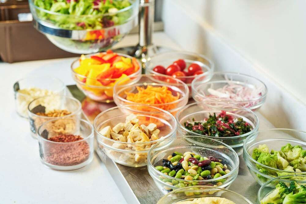 朝食ビュッフェ