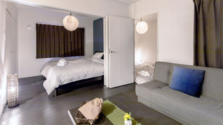 デラックス ルーム 3 ベッドルーム キッチン