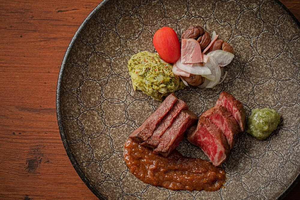 夕食は見た目にも美しい「山キュイジーヌ」4239282