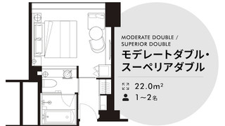 モデレートダブルルーム 禁煙