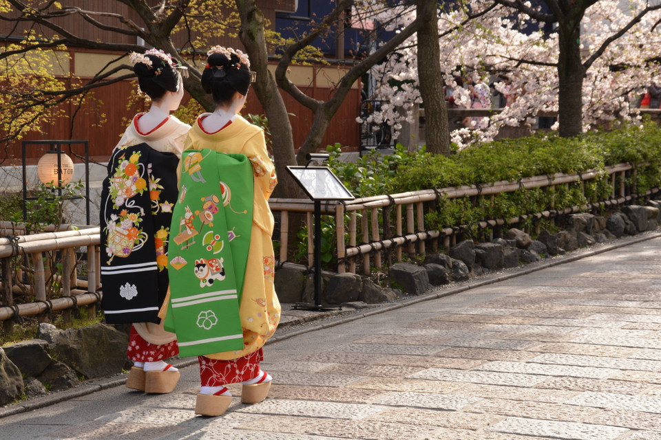 祇園の町並み
