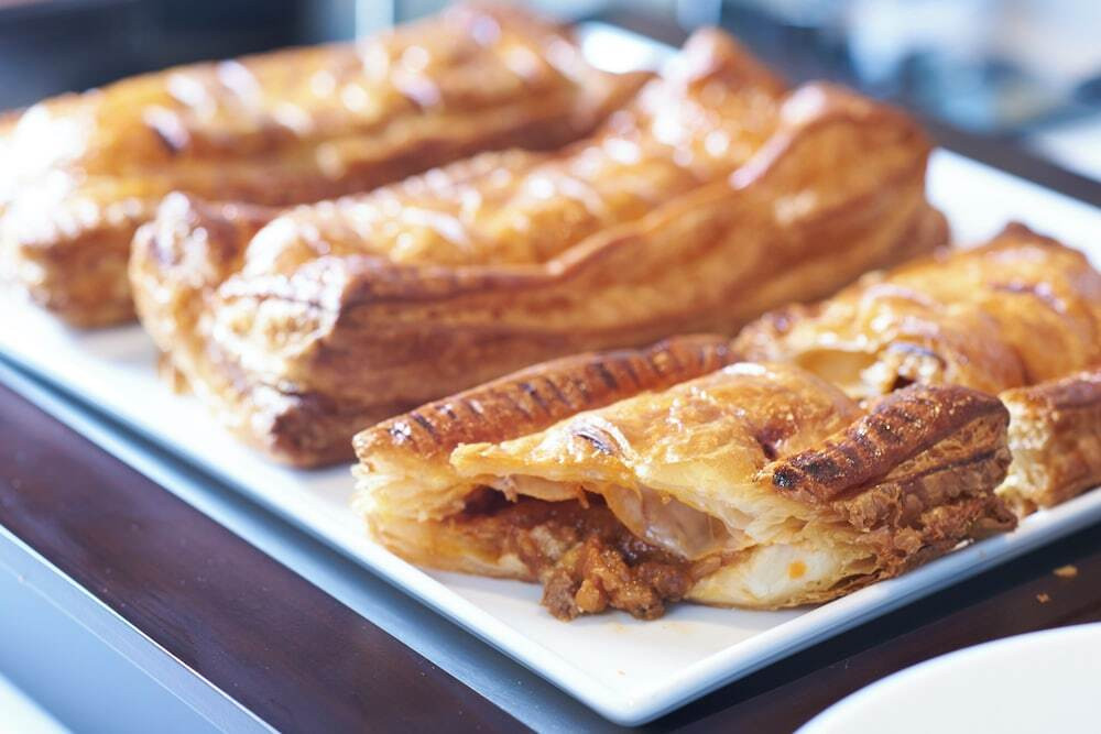 朝食ビュッフェ