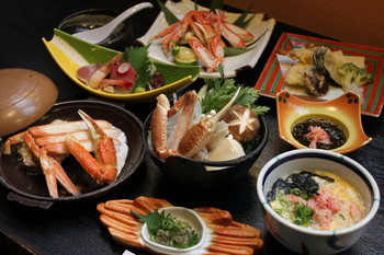 「かろばんや」料理 761777 満腹かに会席