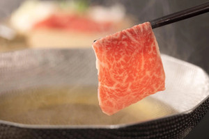 米沢牛と四万十ポークしゃぶしゃぶ