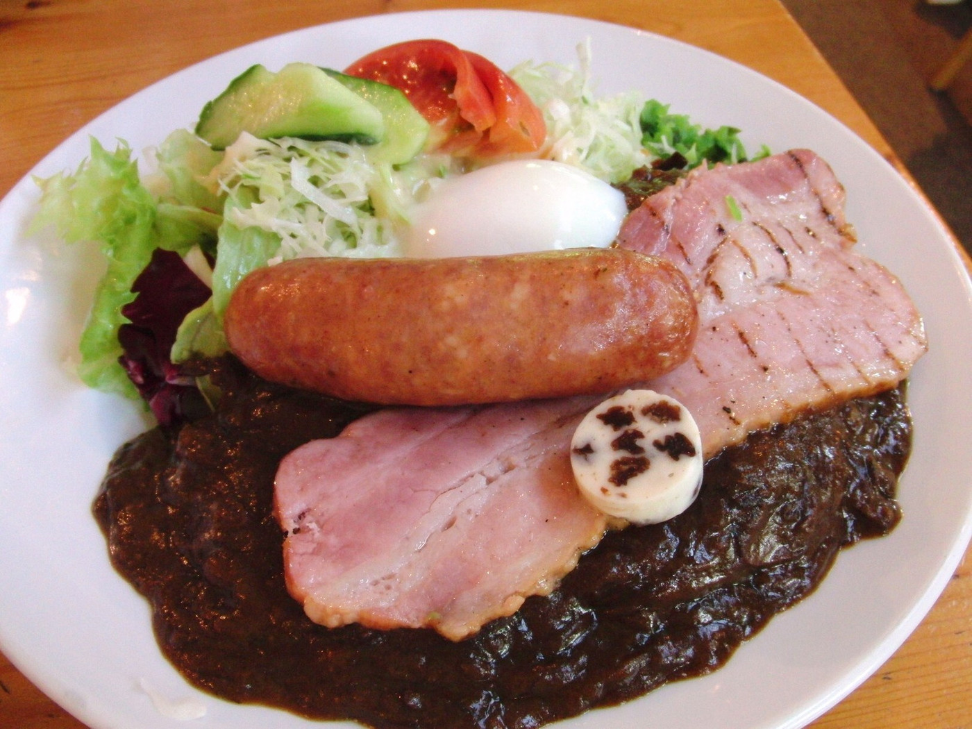 「ROCK」料理 42126 ベーコン＆ファイヤードックカレー