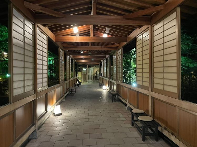 「月光園」といえば「滝川」と「月光橋」が見所。写真撮影もしました♪