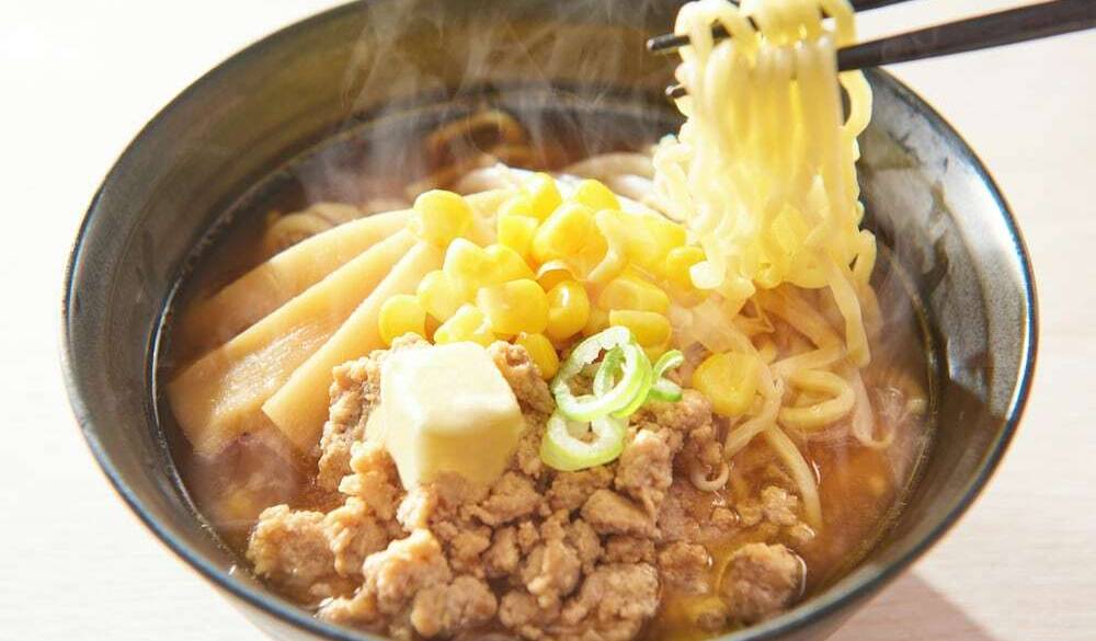 朝食一例 札幌味噌ラーメン / 2