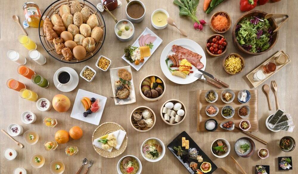 別府ボールドキッチン　朝食一例 / 1