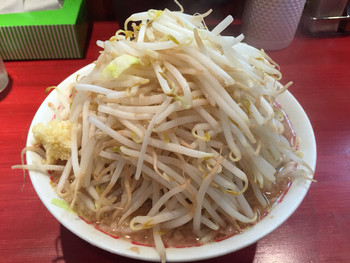 「ゴリラ屋」料理 1150376 ラーメン小700円(2015.04)