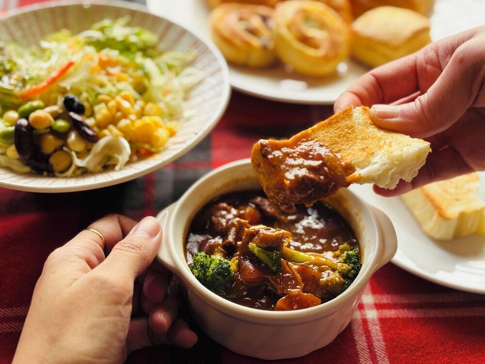 朝食ビュッフェ