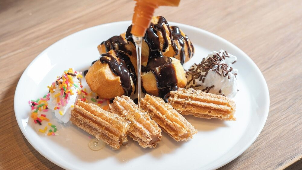 朝食ビュッフェ