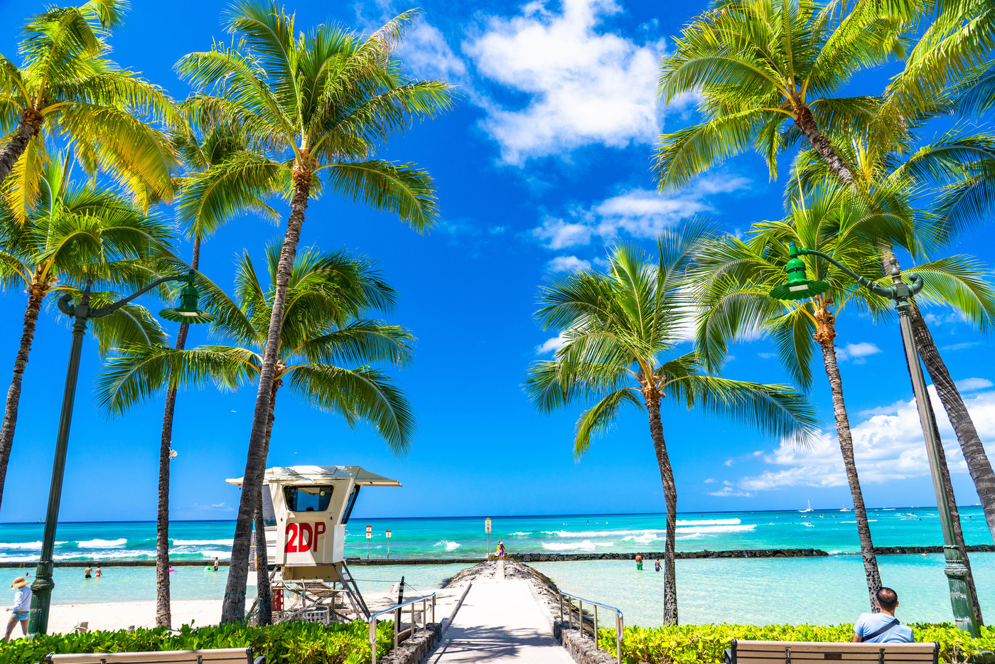 《ハワイ》ワイキキビーチ・ホノルル