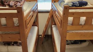 4人部屋、2段ベッド(禁煙)