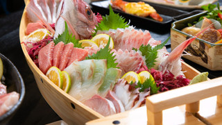 スタンダード和室8畳 旬彩舟盛×A5豊後牛ステーキ×温泉地獄蒸し