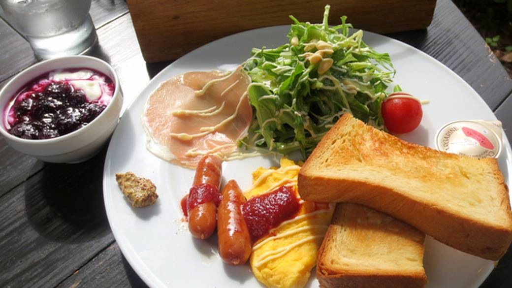 カフェラリューシュの朝食一例 / 1