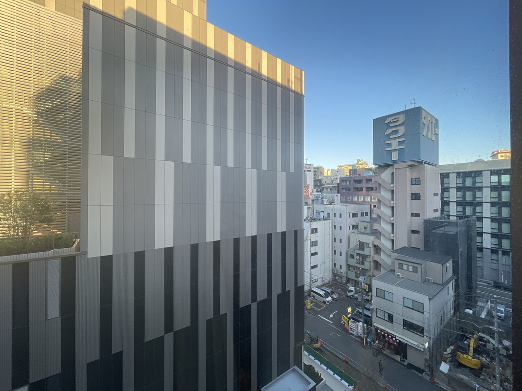 眺望は良くない