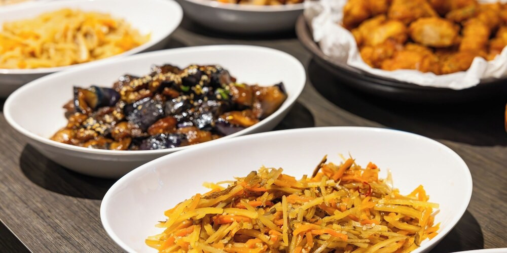 朝食ビュッフェ