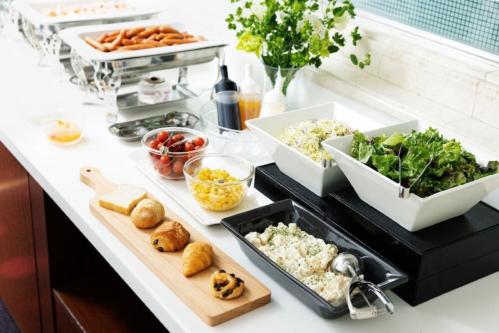 朝食ビュッフェ