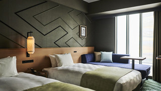 コネクティング ルーム (ソファベッド付きツイン２部屋、大人６名用, 禁煙)